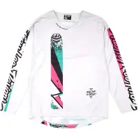 Troy Lee Designs Sprint Long Sleeve Enduro Jersey Blanc L Enfants
