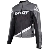Shot Race Gear Softshell Lite Jacket Noir,Gris S Homme