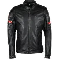 Helstons Elron Leather Rag Noir Blouson Taille XL