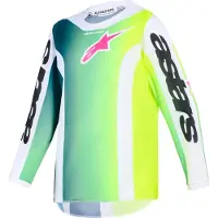 Alpinestars Fluid Portl Long Sleeve Jersey Vert 11-12 Years Enfants