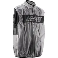 Leatt Veste de pluie Racecover Gris L Homme Gris L