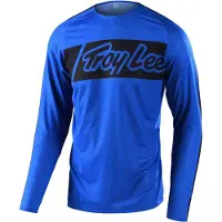 Troy Lee Designs Se Pro Air Vox Long Sleeve Jersey Bleu L Homme