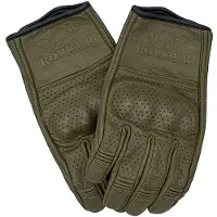 Rokker Tucson, gants perforés ,Olive ,L
