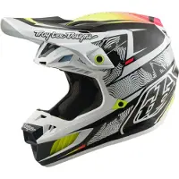 Troy Lee Designs SE5 Carbon MIPS Lined Up Casque de motocross