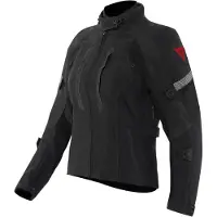 Dainese Veste textile imperméable pour femme Mangen Absoluteshell Pro Black, noire, taille 38