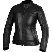 Seca Bonneville Blouson en cuir de moto pour femmes Taille