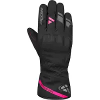 Ixon Pro Midgard L Noir Fuchsia Imperméable Femmes Gants Moto Taille XL
