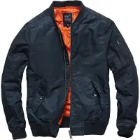 Vintage Industries Veste mi-saison 'Welder MA1' marine