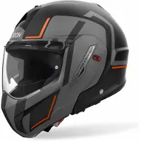 Airoh Mathisse II Génie Casque Modulable Mat/Orange/Anthracite/Noir XL unisex