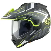 Arai Tour-X5 Trail Jaune Noir Blanc Casque Intégral Adventure Taille L