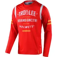 Troy Lee Designs GP Air Roll Out Jersey Motocross Dirt Bike ATV Enduro Dual Sport Racing Off Road Ventil Temps Chaud Manches Longues quipemen
