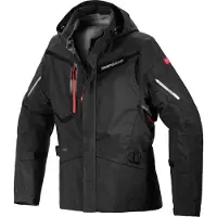 Spidi Mission-T Shield H2Out Step-InArmor Veste extérieure textile moto, noir, S