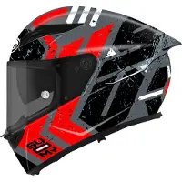 Sonstiges Casque Suomy Stellar 2 Entropy, rouge mat, taille M (57/58)