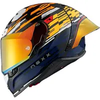 NEXX X.r3r Glitch Racer Full Face Helmet Multicolore S