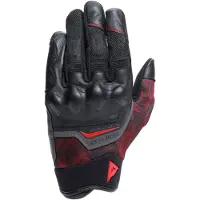 Dainese Ermex Noir Rouge Lave Gants Taille 2XL