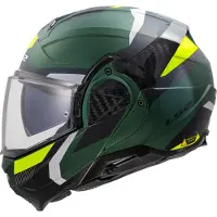 LS2 FF910 Advant II Triple Olive Casque Modulable Taille L