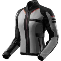 Rebelhorn Scandal 3, veste textile pour femmes, noir/gris/rouge, taille S