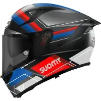 Suomy Speedstar 2 Vantage Noir Mat Bleu Casque Intégral Taille S