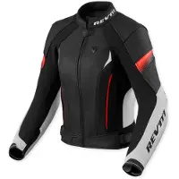 REV'IT! Xena 4 Perforated Leather Jacket Noir 42 Femme