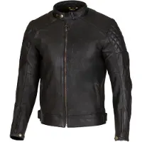 Merlin Icon D3O Veste en cuir de moto perforée