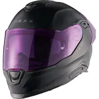 NEXX Y.100R Subsonic Noir Mat Rose Casque Intégral Taille M