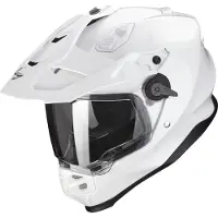 Scorpion ADF-9000 Air Solid Pearl Blanc Casque d'Aventure Taille 2XL
