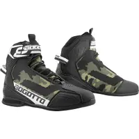 Bogotto Tokyo Camo perforé Chaussures de moto