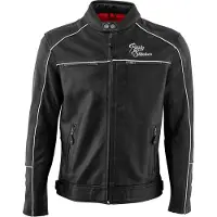 Rusty Stitches Chase Jacket Noir S Homme