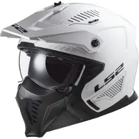 LS2 Of606 Drifter Convertible Helmet Blanc S