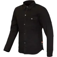 Merlin Porta D3O Chemise Moto Single Layer Coton Noir Taille L