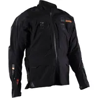 Leatt Rally 7.5 Hydradri V26, veste textile imperméabl ,Noir/Gris ,L