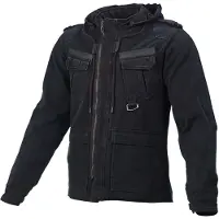 Sonstiges Veste de moto Macna Combat, noire, XL