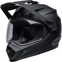 Bell MX-9 Adventure MIPS Solid Mat Noir ECE 22.06 Casque Intégral Taille M