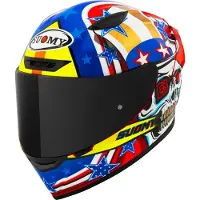 Suomy Track-1 Riot E06 Full Face Helmet Multicolore M