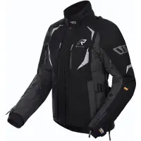 Rukka VentuRina Black Grey Waterproof Ladies Motorcycle Textile Jacket Taille 38