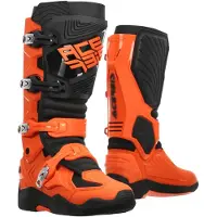 Acerbis Whoops Bottes Motocross Orange Noir Taille 44