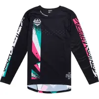Troy Lee Designs Sprint Full Long Sleeve Enduro Jersey Noir L Homme