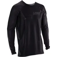Leatt 5.5 Ultraweld V26 Long Sleeve Jersey Noir L Homme