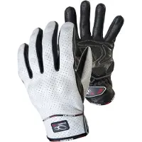 MUGENRACE Aeroflux Gants Blanc Noir Perforés Taille M