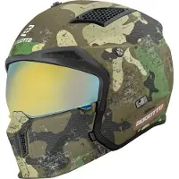 Bogotto Radic Camo 22.06 Mat Vert Casque Taille M