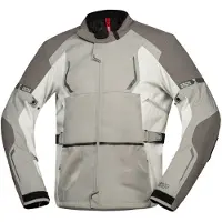 IXS Lennox-ST, veste textile imperméable ,Beige/Gris/Marron ,L