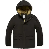 Vintage Industries Parka d’hiver 'Gavyn' noir