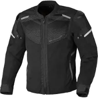 Macna Veste textile pour moto Macna Orcano 2.0, noire, taille 2XL