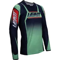 Leatt Moto 4.5 Lite Matcha Bleu Vert Rouge Maillot de Motocross Taille XL