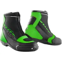 Bogotto Lap Noir Vert Chaussures de Moto Taille 37