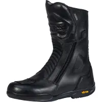 IXS 2-Zip-SYM 2.0 Black Motorcycle Boots Taille 44