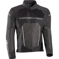 Ixon T-Rex Noir Blanc Gris Blouson Moto Textile Taille XL