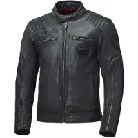 Held Veste en cuir pour moto Baker 2, noir, 48