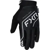 FXR Reflex Dual MX, gants ,Noir/Blanc ,XL