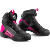 SHIMA Edge Vented Femme Noir Rose Chaussures de Moto Taille 37